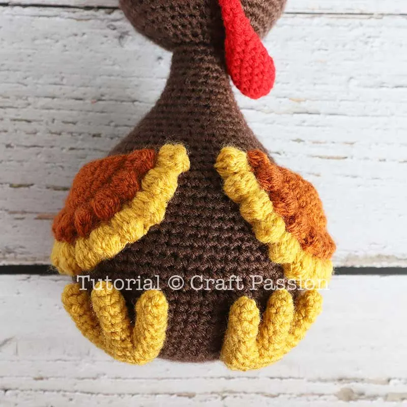 turkey amigurumi