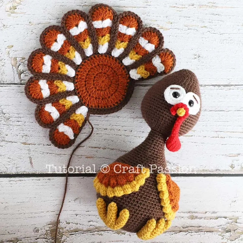 turkey amigurumi