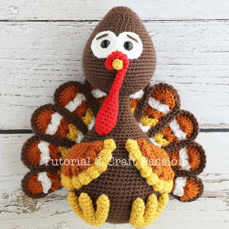 turkey amigurumi