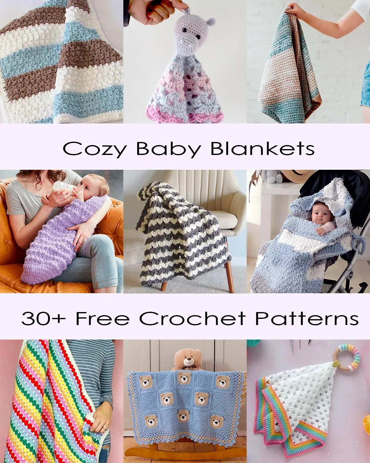free crochet baby blanket patterns