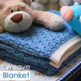 crochet basket weave pattern