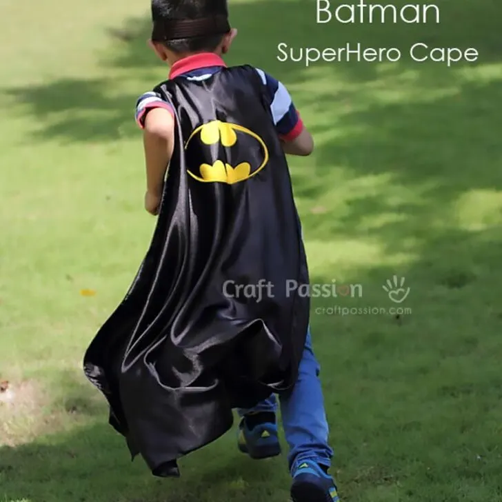 Is that the Bat signal? Follow this simple tutorial to make dreams a reality by transforming your kid into Batman this Halloween as they catch hearts instead of criminals! Try it out!