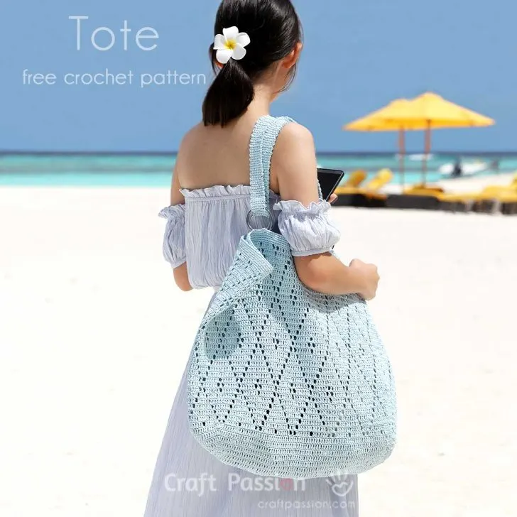 oversized tote crochet pattern