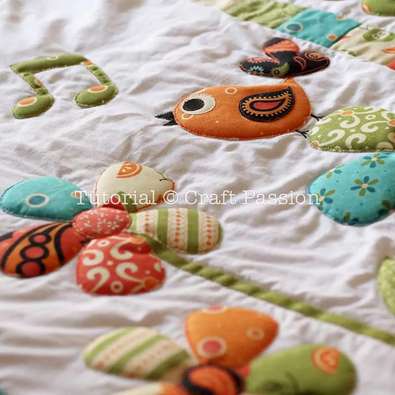 secret garden quilt