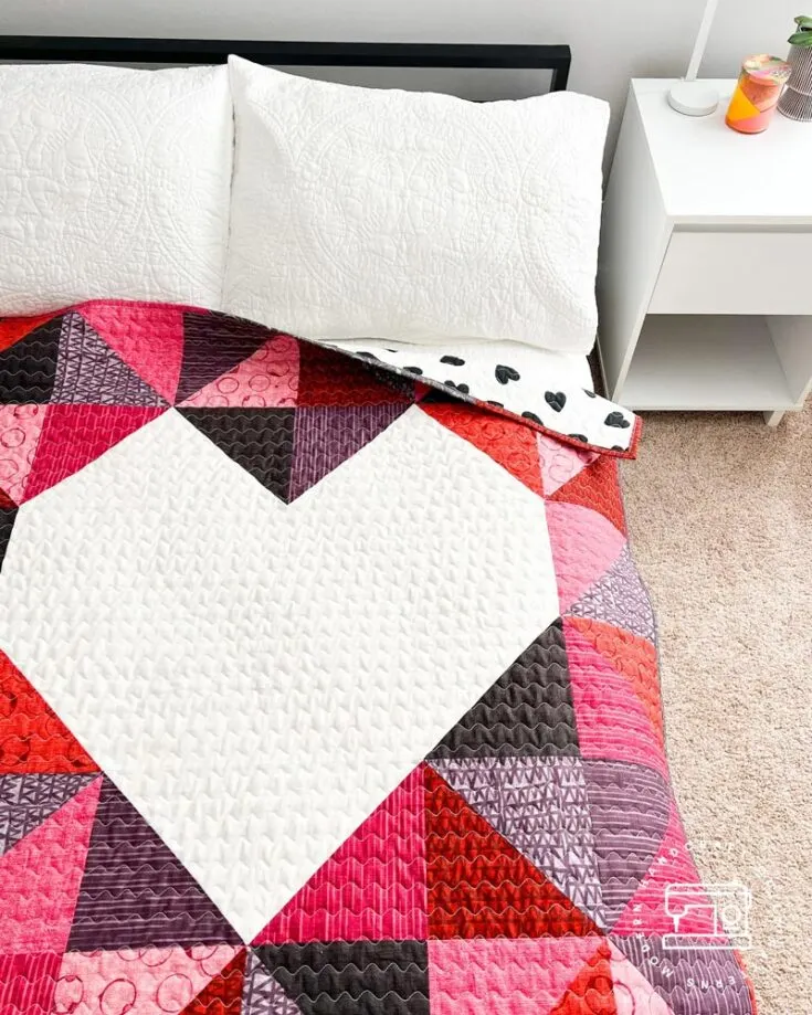 Join in on the fun of creating this lovely baby quilt pattern! Remind your little ones of how loved they are every single day with this adorable big love quilt project. You can make this quilt in two sizes: a small throw (48&rdquo; x 56&rdquo;) or an oversized throw (64&rdquo; x 64&rdquo;).&nbsp;