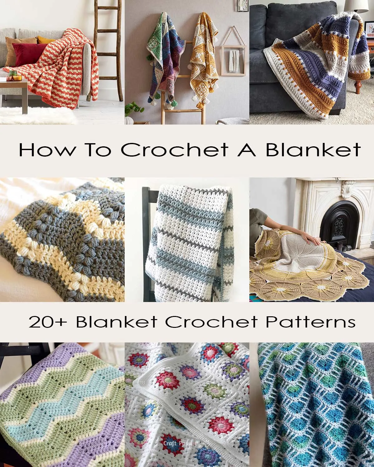 how to crochet a blanket