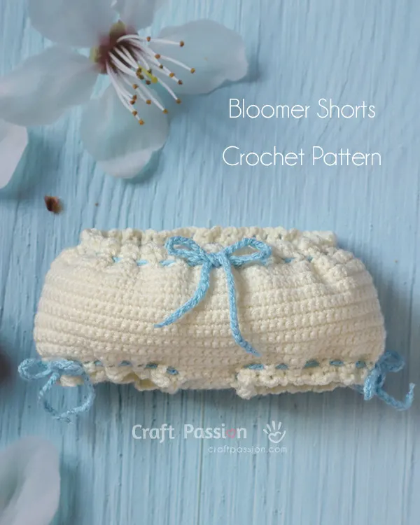 crochet bloomers shorts pattern