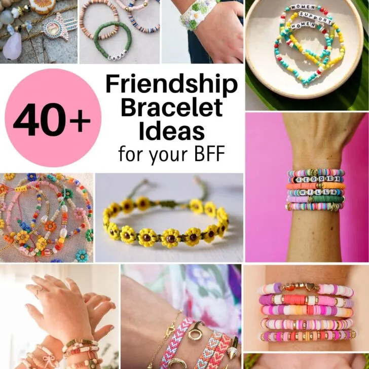 Get inspired with these beautiful bracelet ideas to make with your best friends! We also include variations of bracelet making to fit every style.