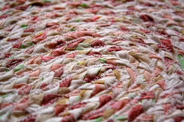 braided rag rug