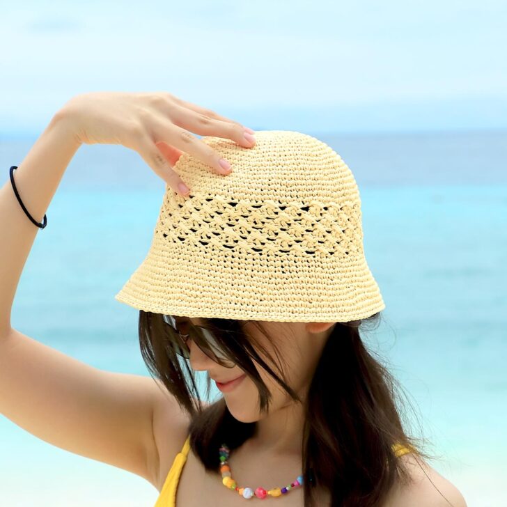 You can make this beautiful crochet bucket hat with a unique cable stitch pattern in 1 day. Free pattern includes detailed how-to-crochet with step-by-step photos.