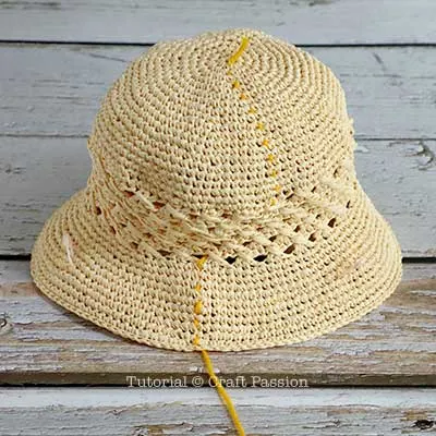 how to crochet bucket hat