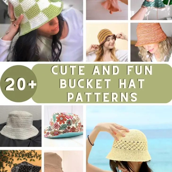 21 Cute and Fun Bucket Hat Patterns