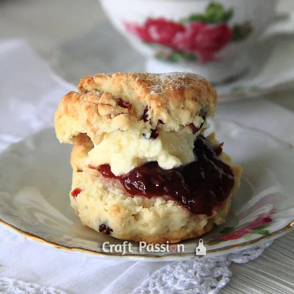 An easy classic Buttermilk Scones recipe with optional toasted almonds and dried cranberries. A versatile recipe that can be adapted to your liking.