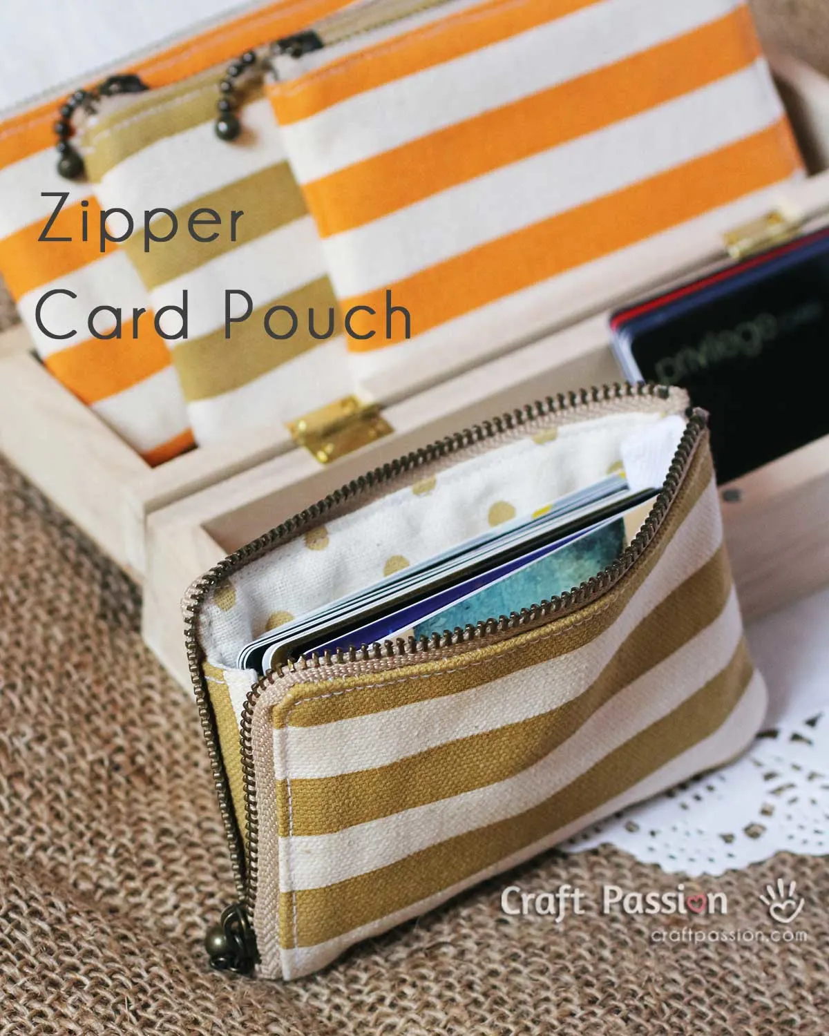 zipper card pouch pattern