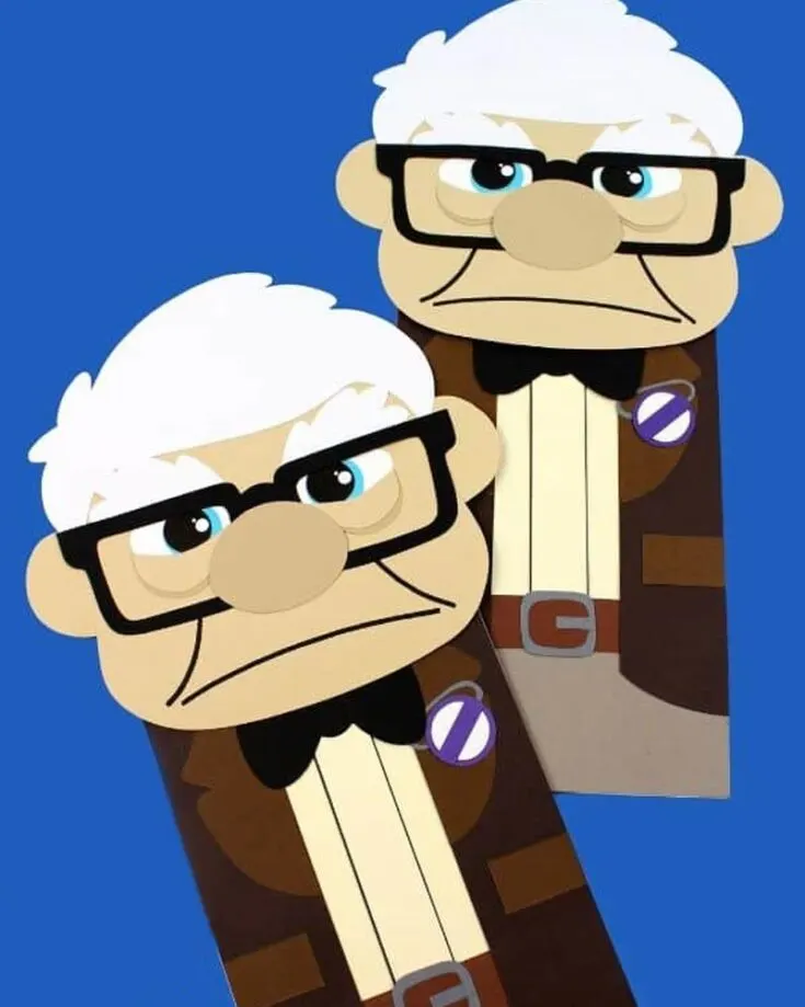 Carl from Up was a rollercoaster of emotions as he brought us through highs and lows. The tutorial shows how to turn him into a dorky puppet. Get ready to take flight as we go up and above!