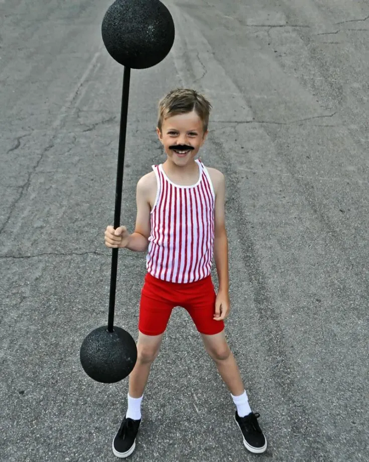 Grr! Watch your kid's muscles bulge and enlarge in the night! Grab your protein powder and protein shakes, and let your kids become the strongest in town this Halloween!