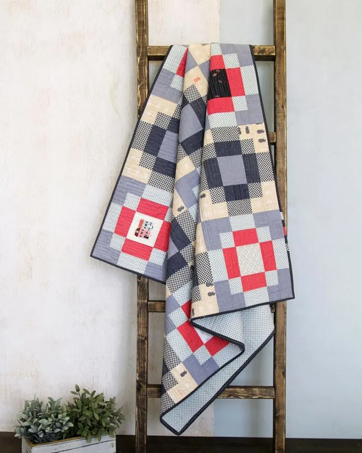 Check out this easy checkered streets baby quilt pattern to give your baby&rsquo;s nursery a homemade charm! With in-depth written instructions to help you create a design like this, you&rsquo;ll be quilting an adorable design, just like your little one, in no time. The finished size is approximately 48&rdquo; x 48&rdquo;.