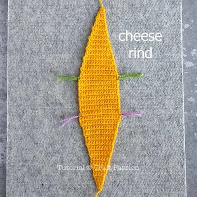 crochet cheese rind