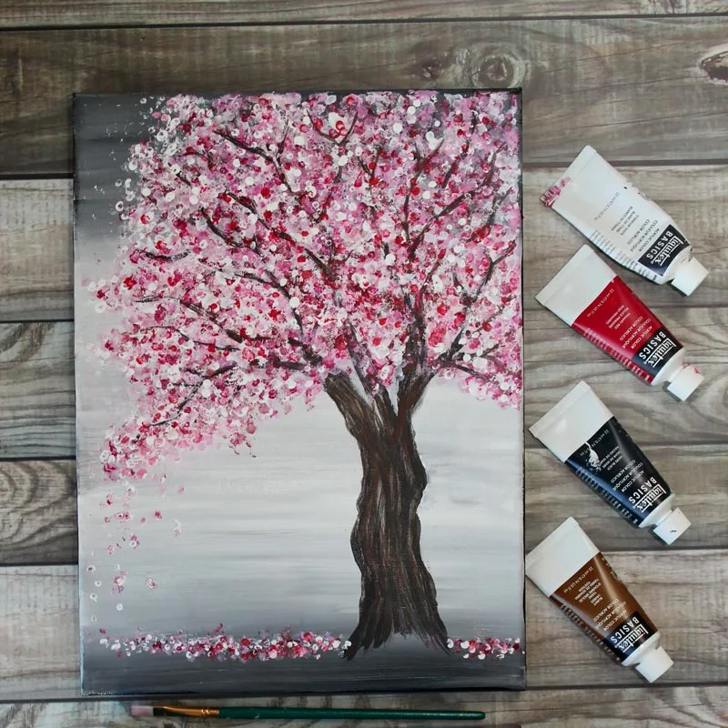 Walk through a dreamy orchard where you can smell the sweet scent of the trees in the cool breeze. It also enhances and adds a natural vibe to your home, making it colorful!