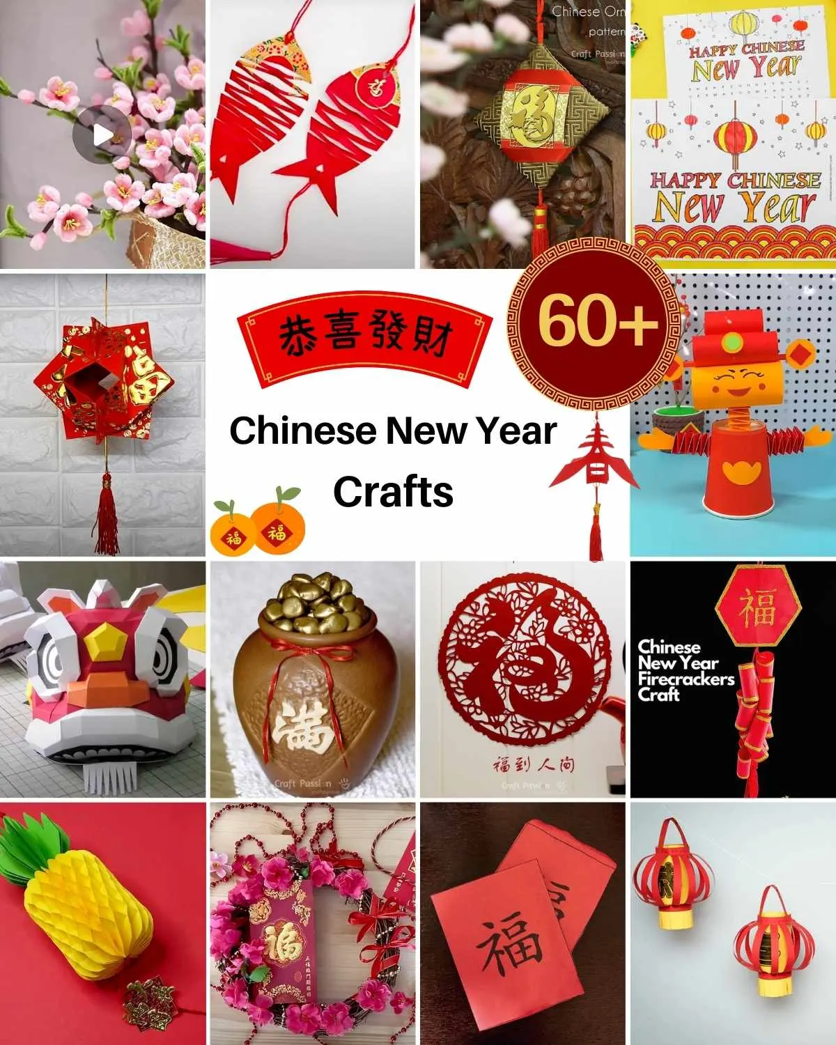 Get festive with Chinese New Year crafts!Pick from creative ideas to DIY decorations that bring luck, auspicious vibes, and prosperity to your home.