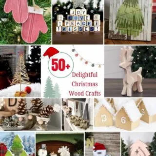 Get into the holiday spirit with these cozy Christmas wood crafts! They're super fun, festive, & a great way to create lasting memories with the family.