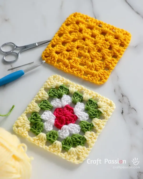 classic granny square pattern