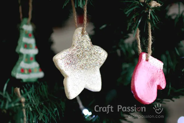salt dough christmas ornament