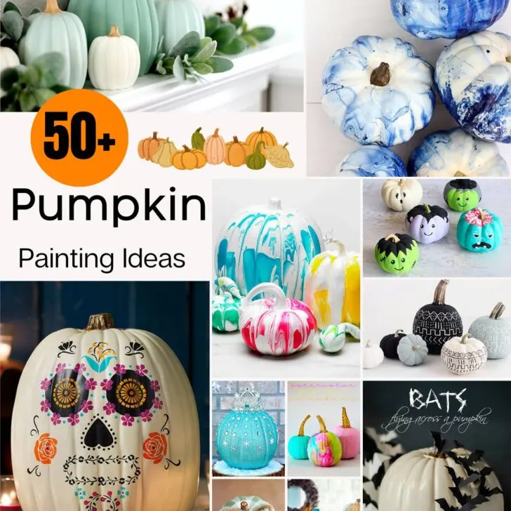 Let your pumpkin carving kit take a break as you explore this list of creative pumpkin painting ideas for this fall, Halloween and Thanksgiving.