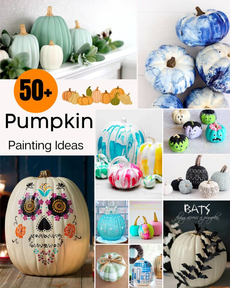 Let your pumpkin carving kit take a break as you explore this list of creative pumpkin painting ideas for this fall, Halloween and Thanksgiving.