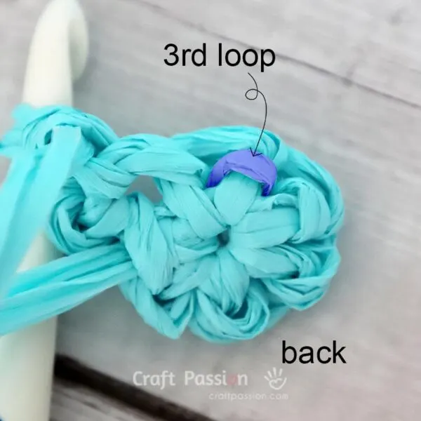 single crochet in 3rd loop will give a nice horizontal knit stitch pattern.