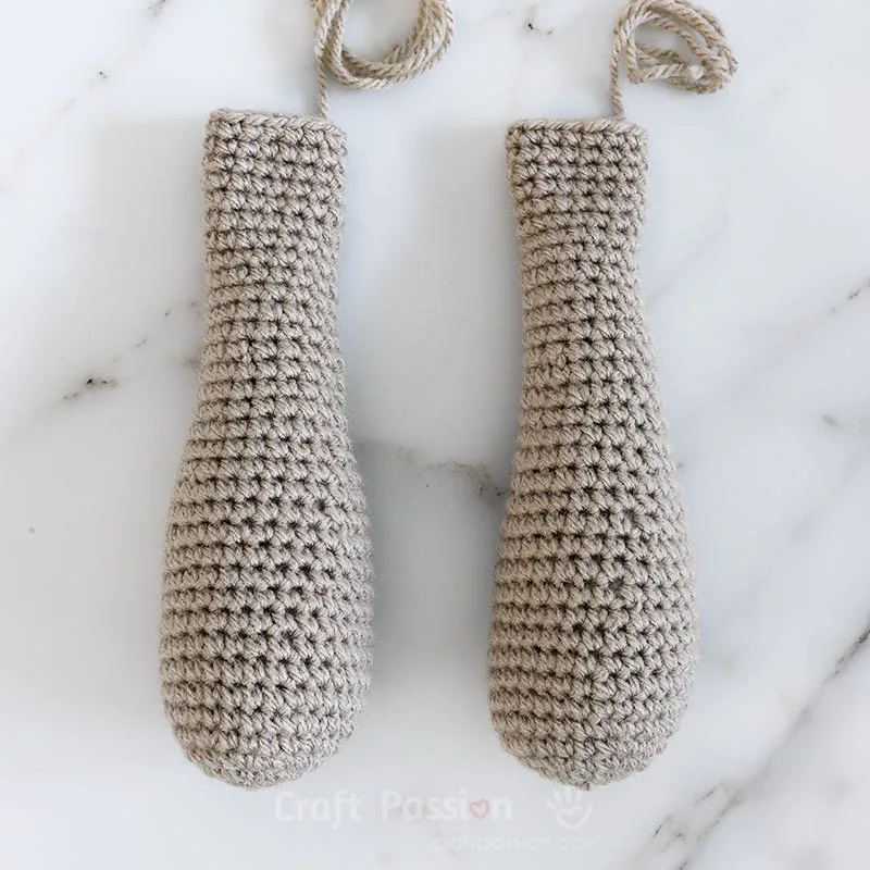 crochet arms for teddy bear