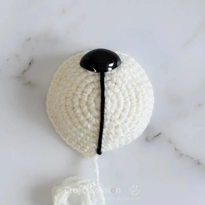 crochet snout for teddy bear