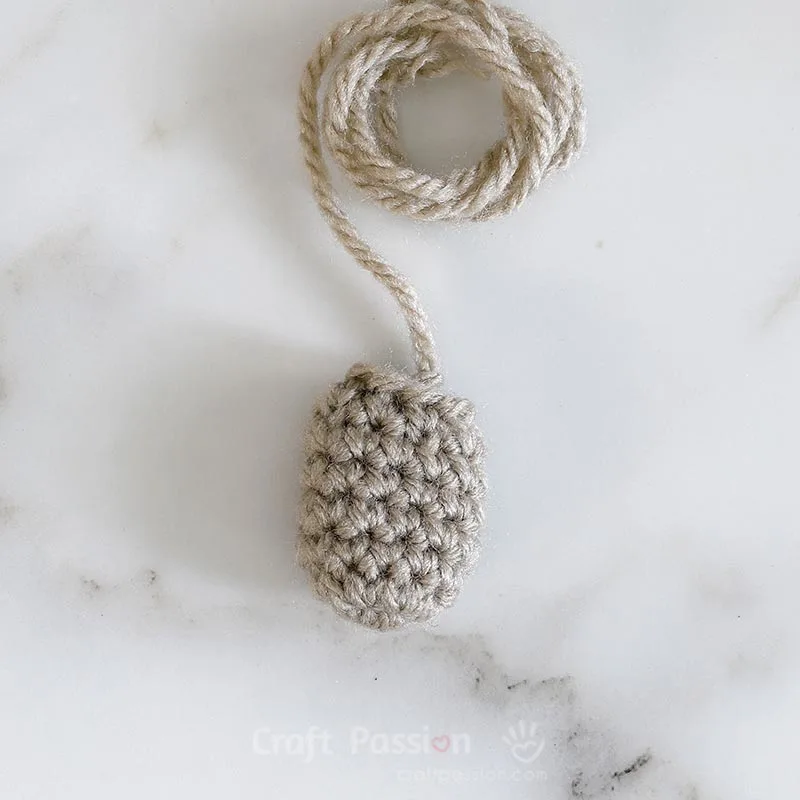 crochet tail for teddy bear
