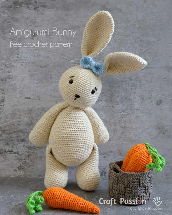 crochet bunny amigurumi pattern