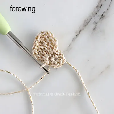 how to crochet butterfly