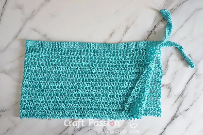 crochet cover up skirt beginner skill