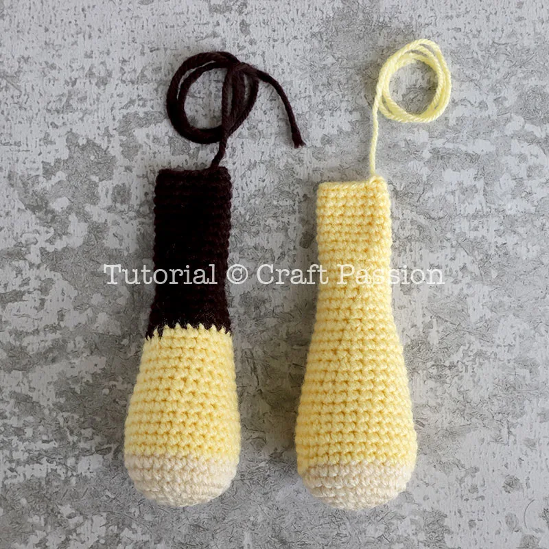crochet dog arms