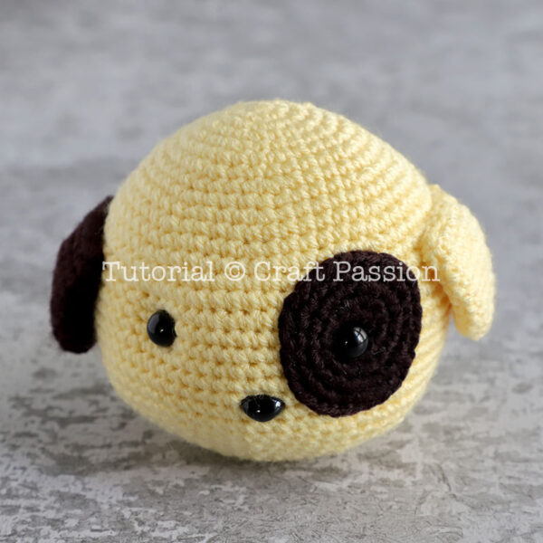 crochet dog face crochet dog face