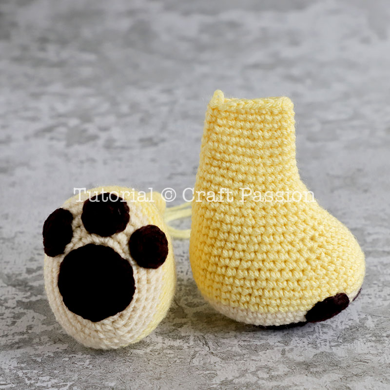 crochet dog legs crochet dog legs