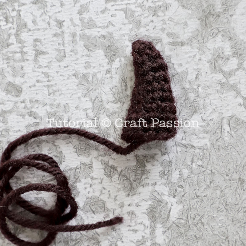 crochet dog tail crochet dog tail