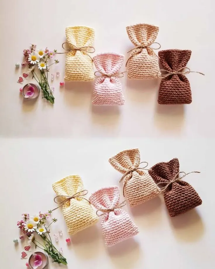 Calling all crochet lovers and beginners! These crochet gift bags are the perfect project for anyone who loves giving gifts. They&rsquo;re quick and easy to make, so you can whip up a special bag for every friend and family member for any occasion.