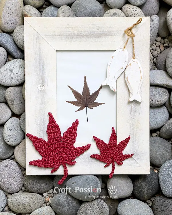 crochet japanese maple leaf pattern