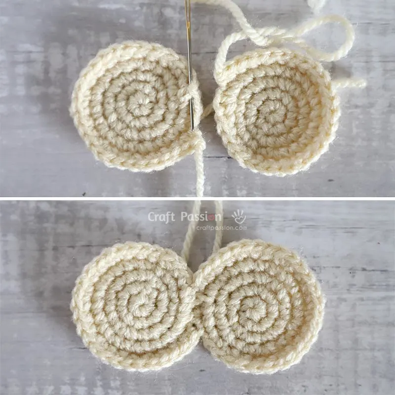 crochet muzzle for amigurumi