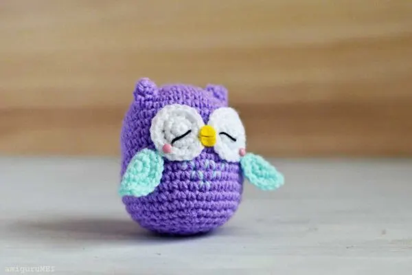 crochet owl amigurumi