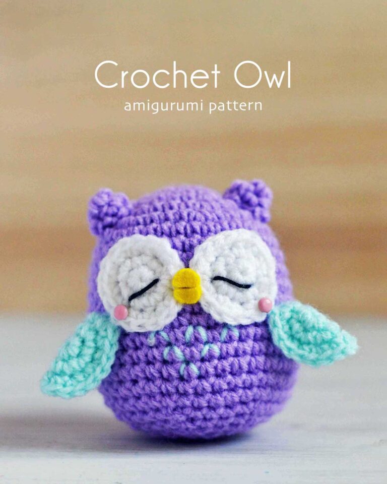 crochet owl pattern