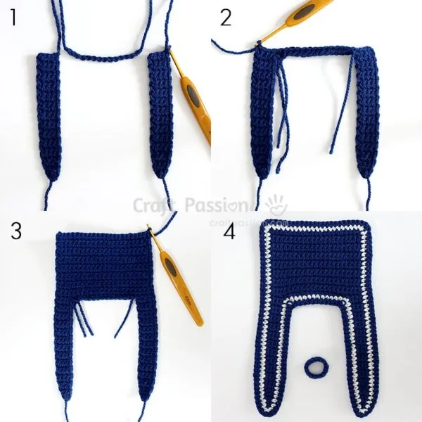 Set sail with our free sailor costume crochet pattern for amigurumi, perfect for adding a touch of nautical charm to your crochet animal collection!