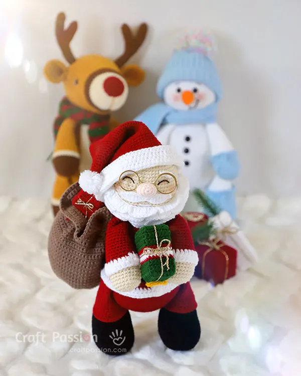 crochet christmas doll pattern