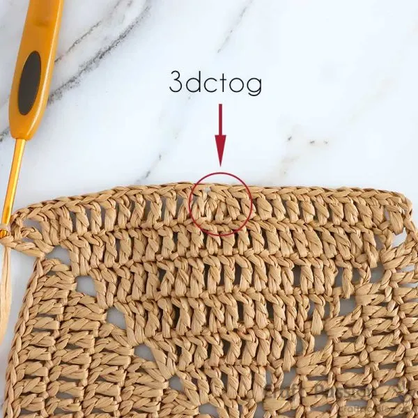 granny square bucket bag