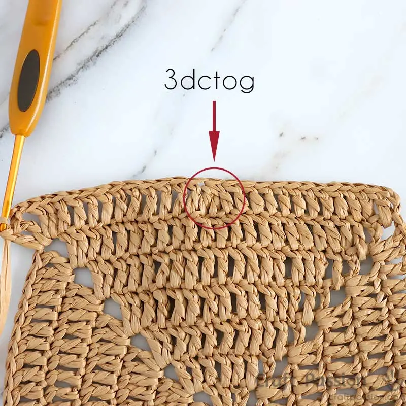 crochet square bag granny square bucket bag