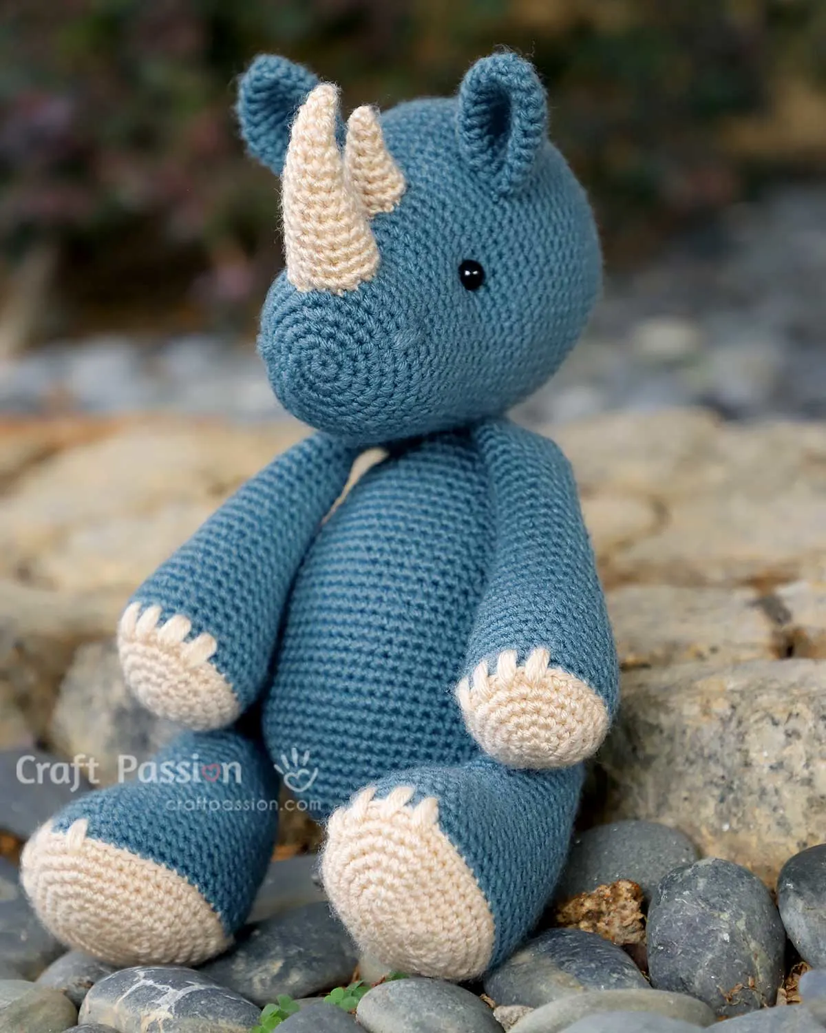 ron rhino crochet pattern